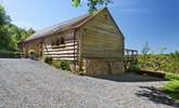 Larch Barn is detached with plenty of space for parking. - Thumbnail Image