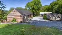 The barn opposite Larch Barn is used for storage.