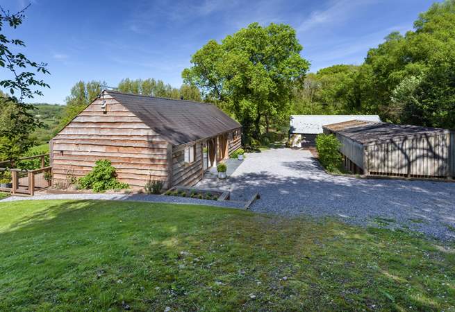 The barn opposite Larch Barn is used for storage.