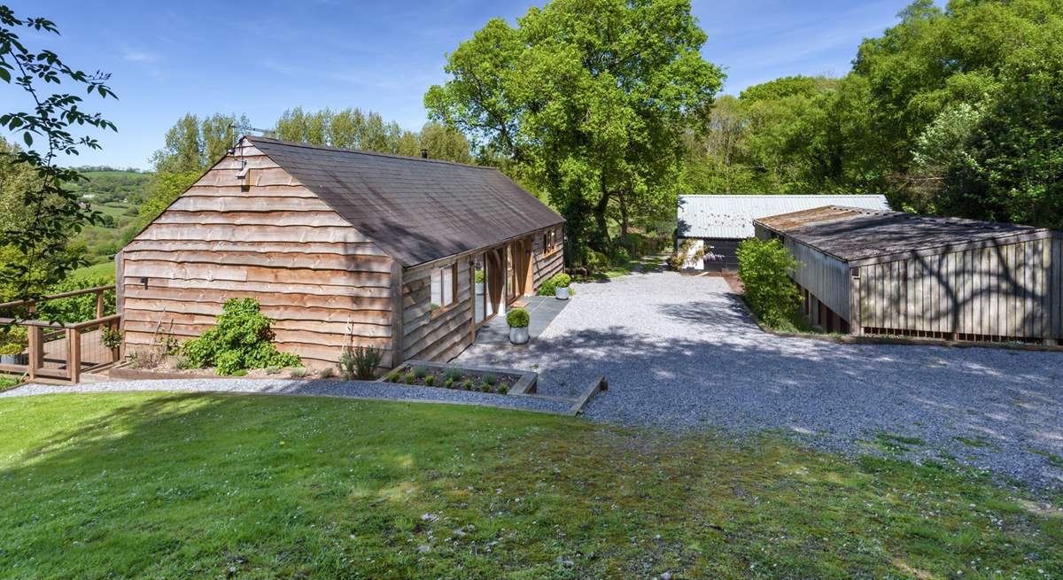 The barn opposite Larch Barn is used for storage.