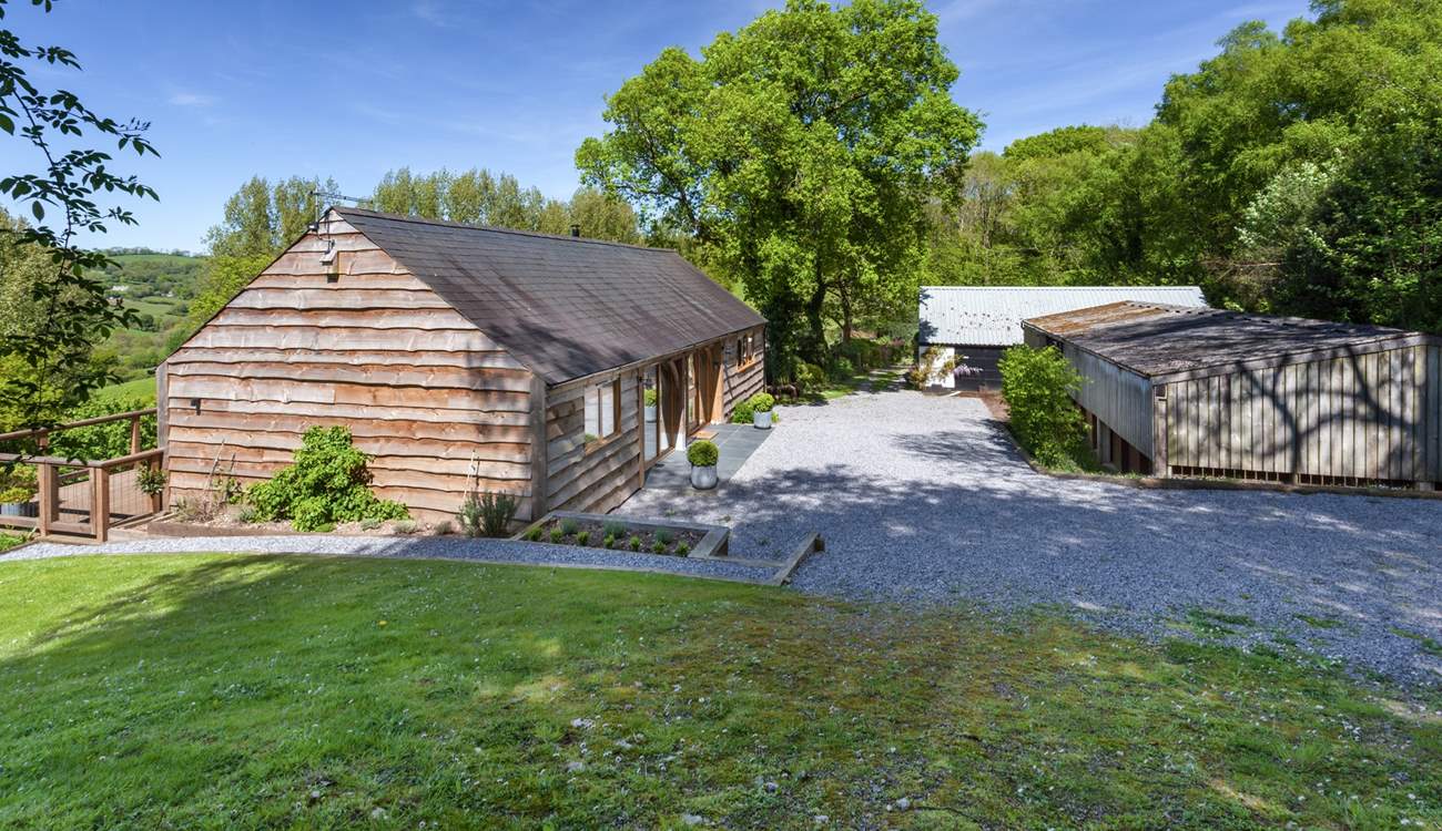 The barn opposite Larch Barn is used for storage.