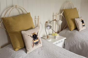 The cottage is beautifully styled throughout.