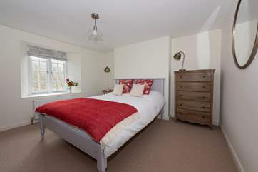 There are three boutique-style bedrooms.