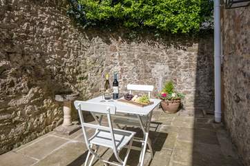 Your very own secluded and private courtyard area.