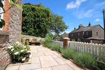 The outside of Agatha Cottage.