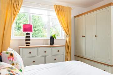 There is plently of storage for all your holiday outfits (Bedroom 2).