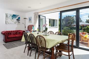 Enjoy the light and sociable room.