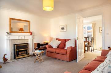 Plenty of room for all to chill out and relax in the sitting-room.