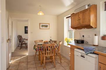 The dining-room leads off from the kitchen/breakfast-room. Castle View also has a useful utility-room.