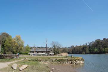 Hire canoes at Cotehele Quay and enjoy messing about on the River Tamar.