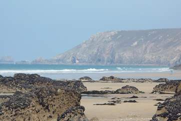 The north cornish coastline is littered with great beaches.