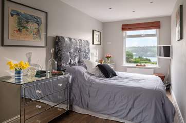 The master bedroom is lovely.