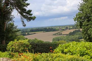 Views across the valley are yours to enjoy.