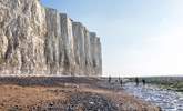 Visit Birling Gap part of the Seven Sisters chalk cliffs. - Thumbnail Image