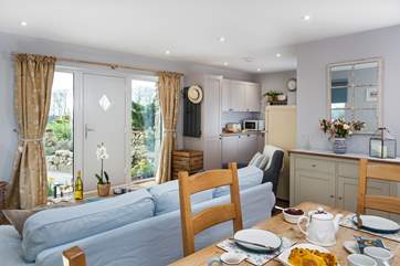 The open plan living-area is a super space for the whole family to enjoy.