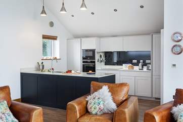 The kitchen is very well-equipped and has everything you need to cook a fabulous feast.
