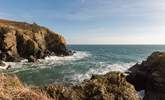 Rugged coastline at Cadgwith. - Thumbnail Image