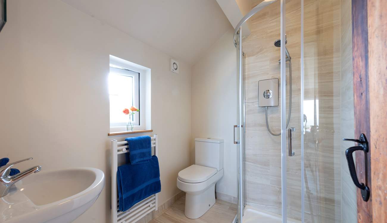 The shower-room.