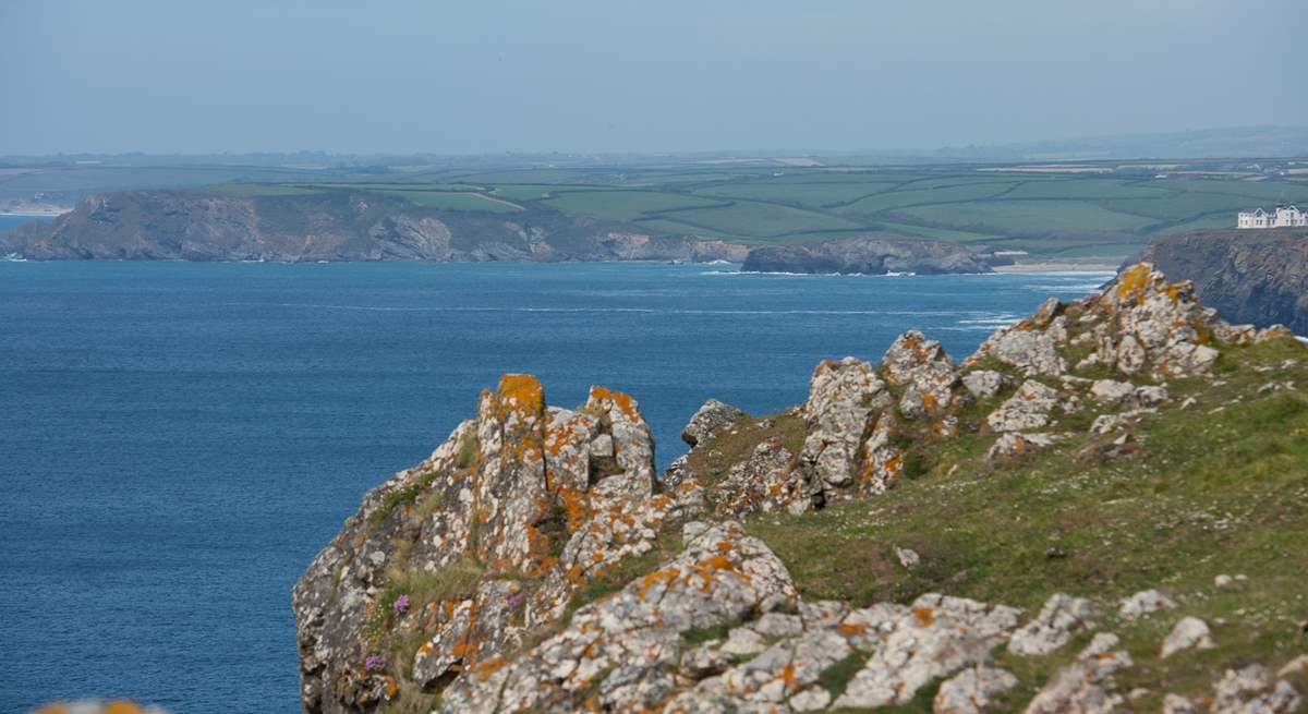 You can see for miles on a clear day.