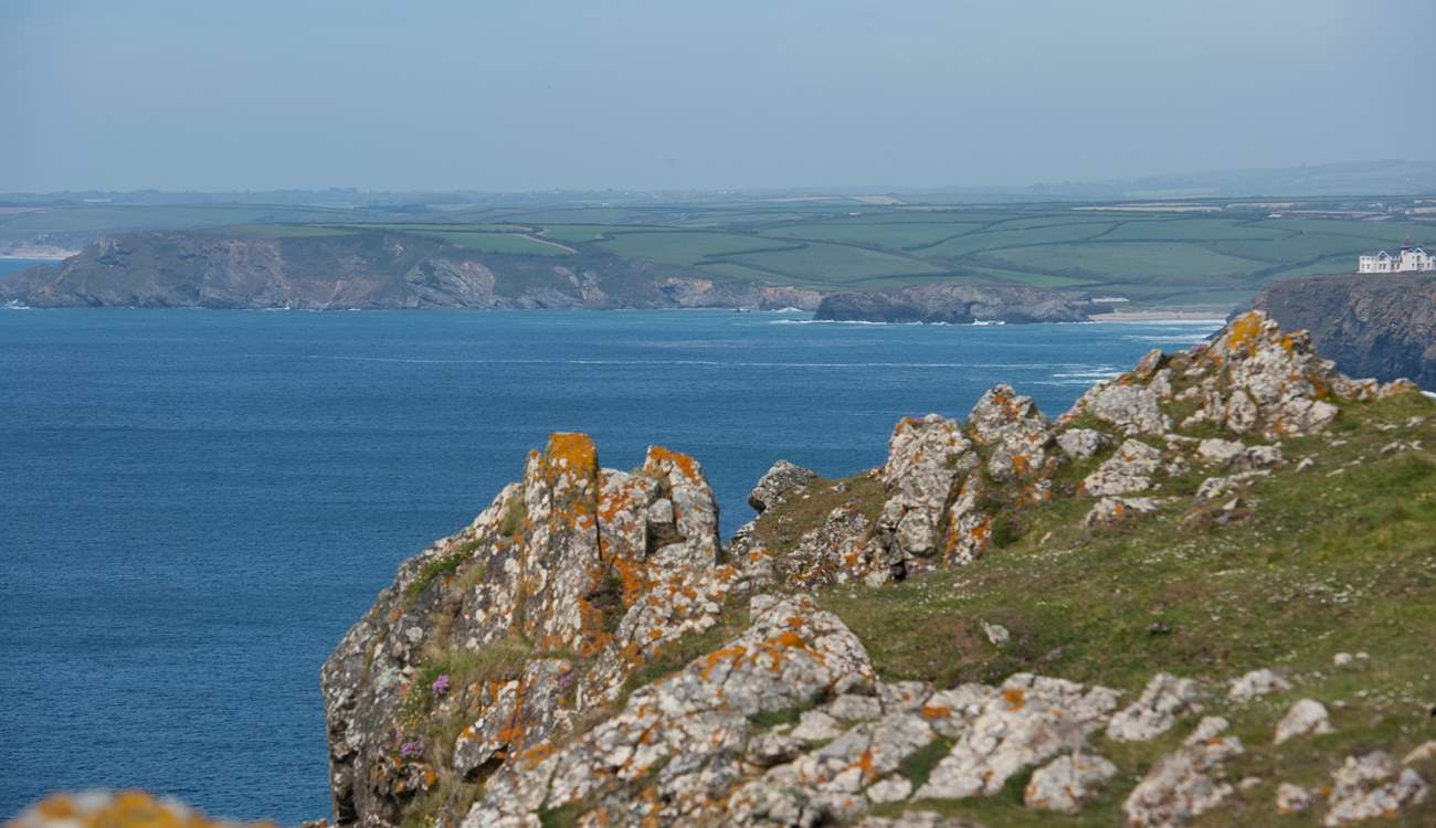 You can see for miles on a clear day.