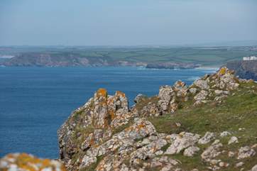 You can see for miles on a clear day.