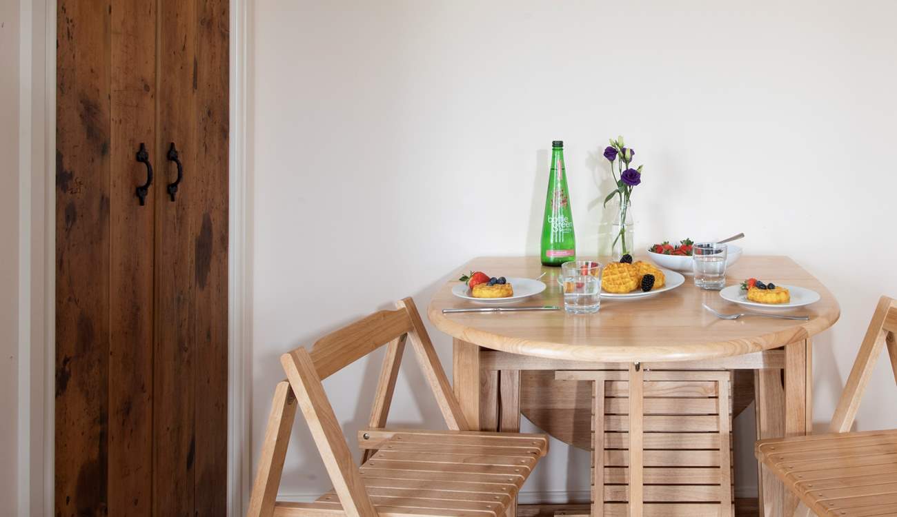 Enjoy a yummy breakfast before heading out to explore the coast path.