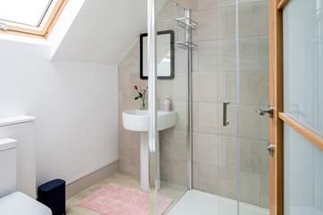The en suite shower-room for bedroom 3.