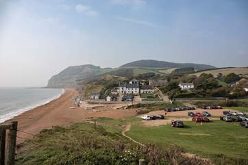 The award-winning Anchor Inn at Seatown is a short drive from Meadows Barn.