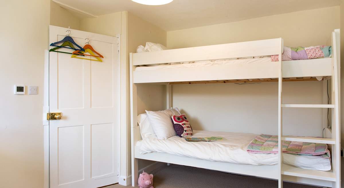 Younger guests will love the bunk-beds in Bedroom 4.