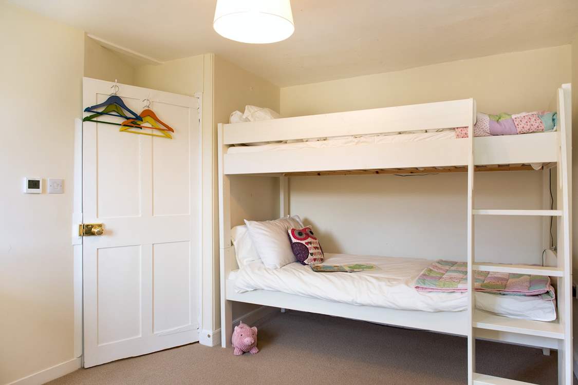 Younger guests will love the bunk-beds in Bedroom 4.