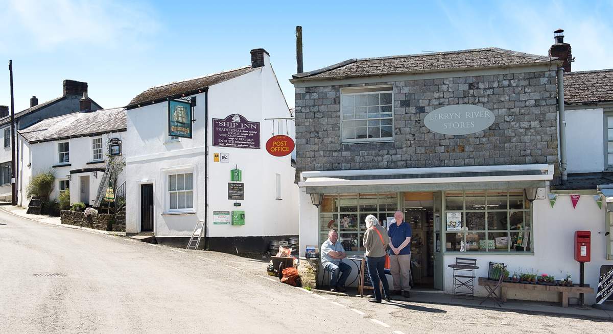 You couldn't be better placed for the village shop, tea-room, ice cream gallery, oh and of course the traditional village pub.