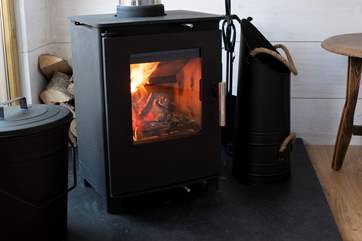 Out-of-season breaks are a must here, fire up the wood-burner and snuggle on the sofa, watching the weather outside from the warmrth and comfort of inside.
