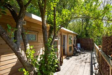 The perfect place to relax with a good book and a glass of your favourite tipple.