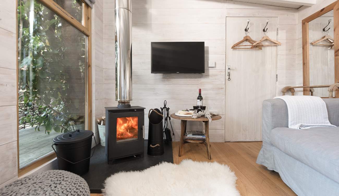 Return back to your humble abode, light the fire and snuggle down with your favourite film. 
