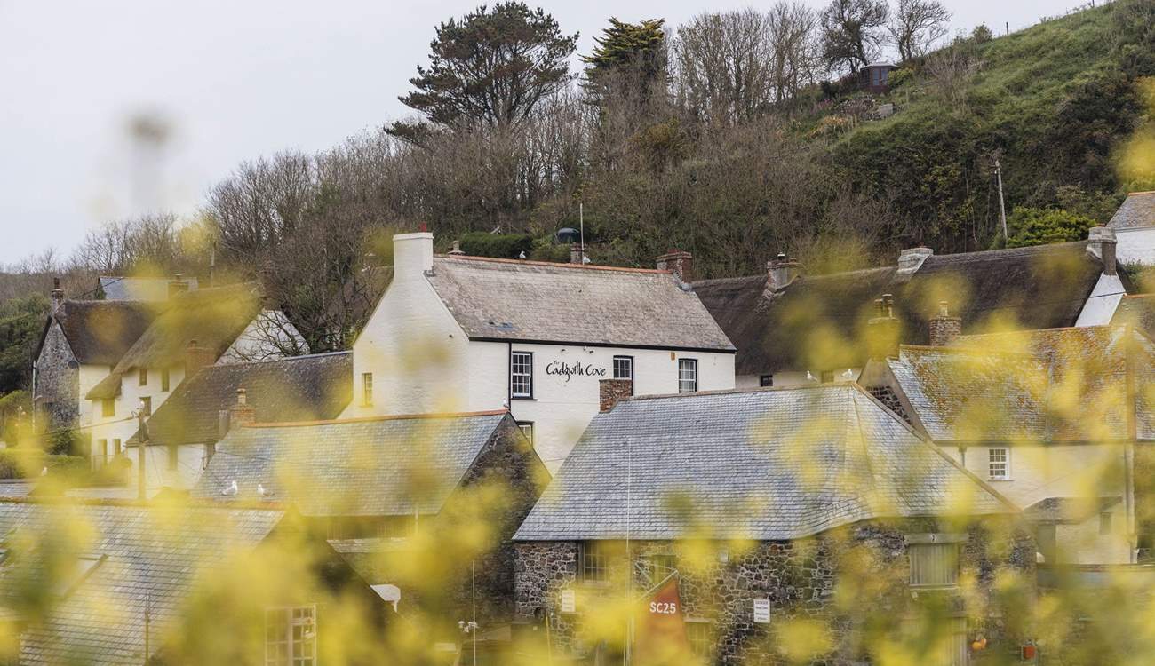 The local pub (within easy walking distance) serves an array of delicious meals and local pints and The Cadgwith singers often perform here on weekends. 