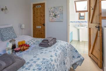 Bedroom 4 is home to this super-king size bed and comes fully equipped with a spacious en suite too.