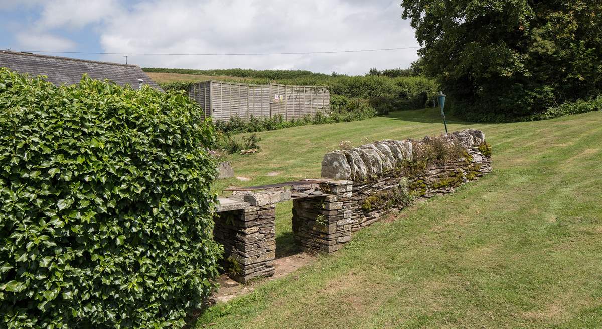 The grounds at Stancombe Manor are exceptionally well maintained.