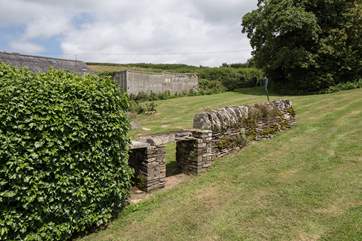 The grounds at Stancombe Manor are exceptionally well maintained.