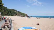 Only a short drive away you will find the beach at Blackpool Sands. A fabulous day out for all the family.