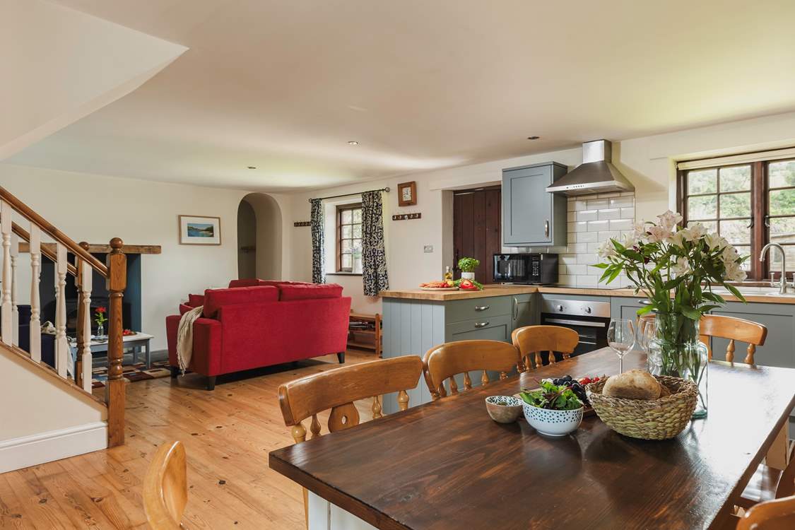 On entering the property, you are welcomed into this fabulous open plan layout.
