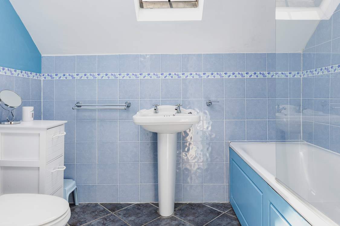 En suite for Bedroom 3.