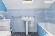 En suite for Bedroom 3.
