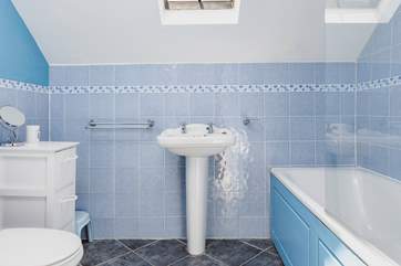 En suite for Bedroom 3.