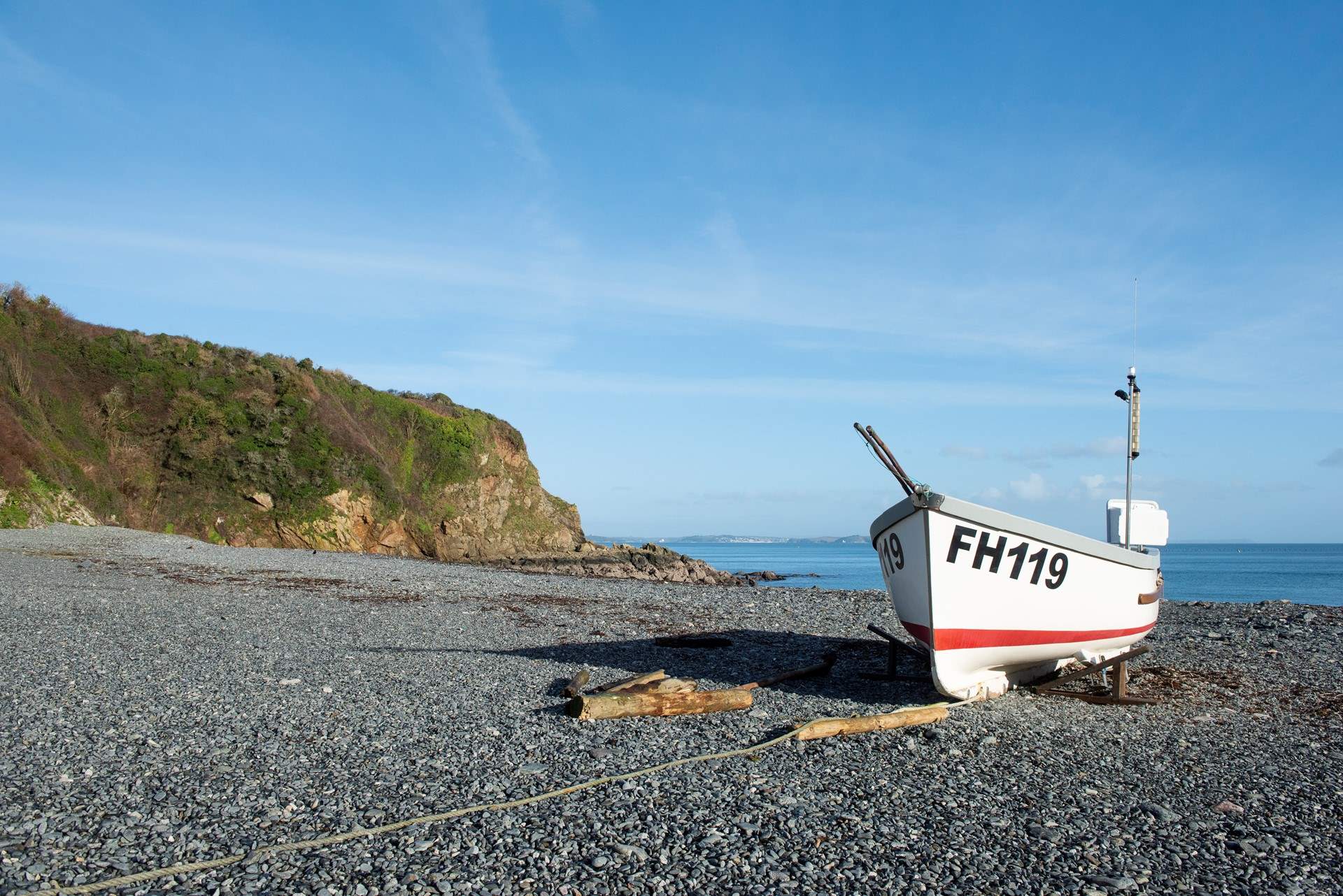 This is pretty cute Porthallow, a short drive away.