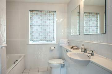 The en suite bathroom for the master bedroom.