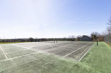 The tennis courts at nearby Manaccan should you be looking to play tennis, just don't forget your rackets. The courts are open to the public on a play and pay basis.
