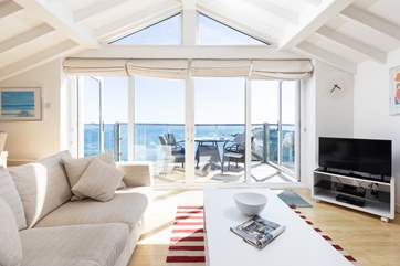 What a fabulous view from The Sea House.