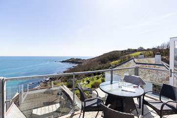 Take in the dreamy views from your fabulous balcony.