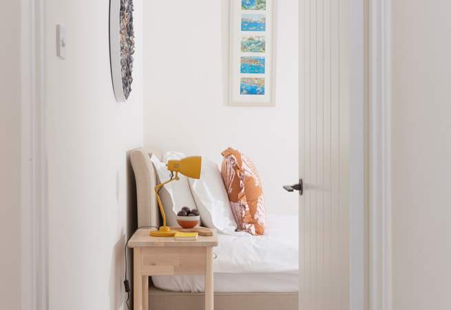 Bedroom 3 is a single and has been designed so tastefully.