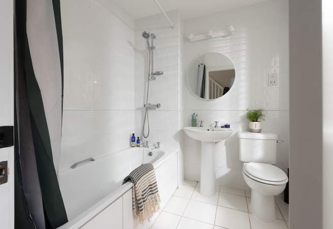 The family bathroom on the ground floor.